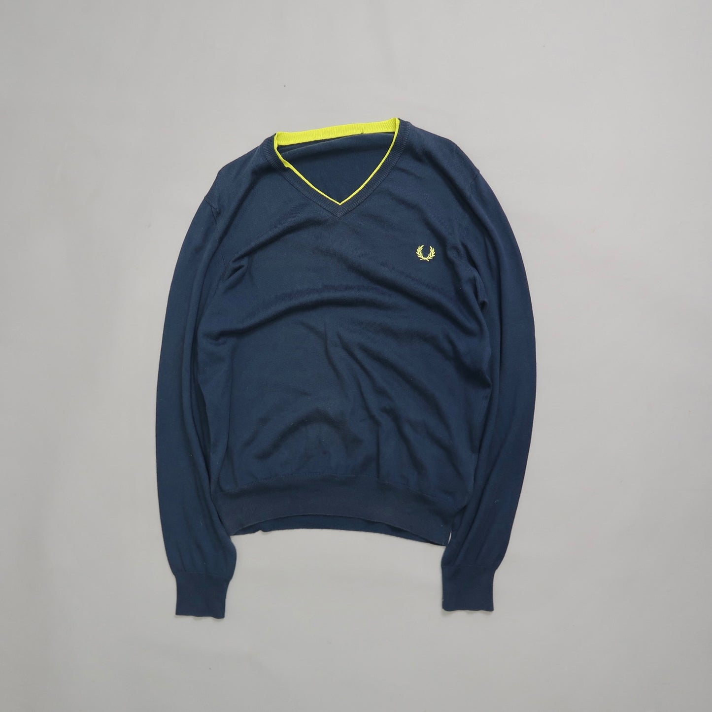 Fred Perry v neck sweater