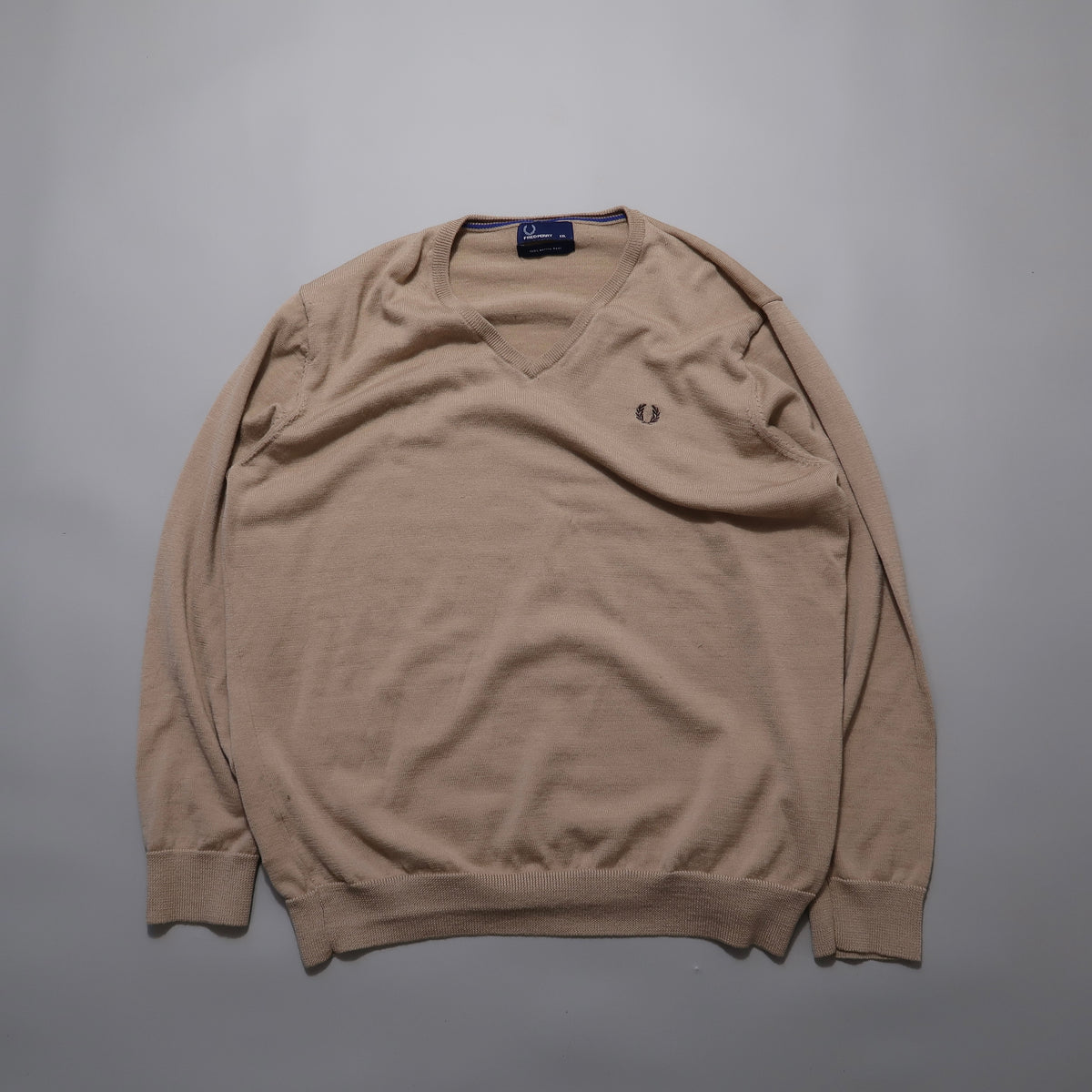 Fred Perry v neck sweater
