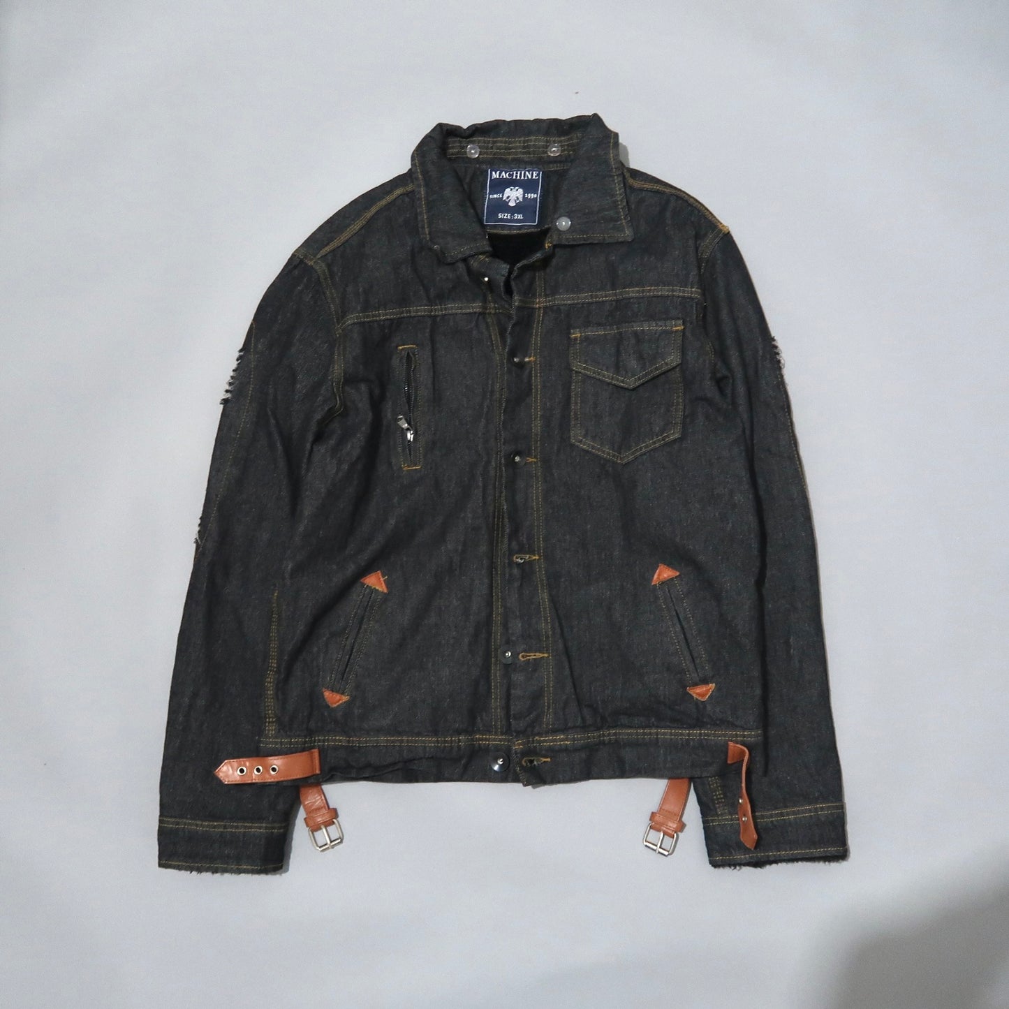 Machine denim jacket