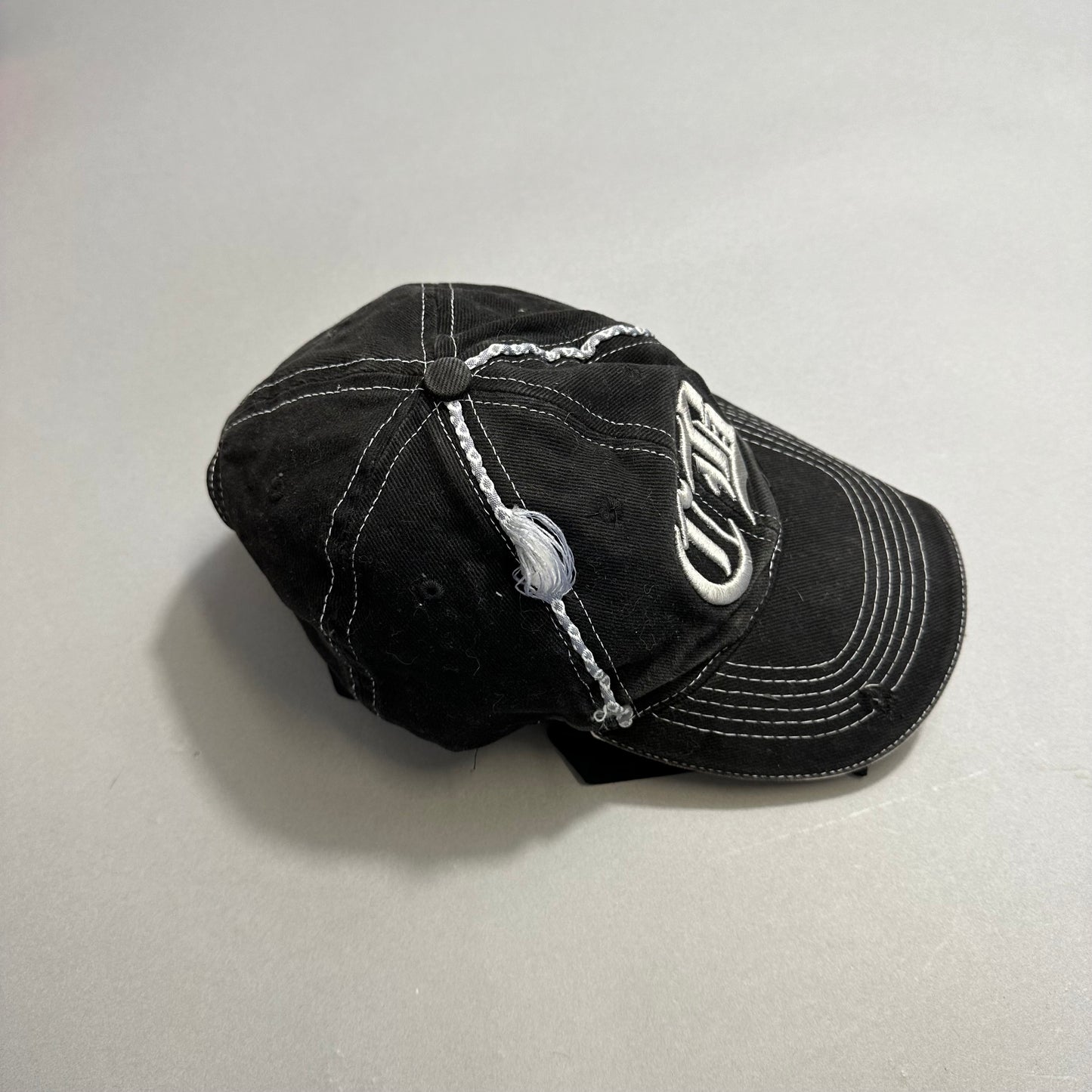Distressed cap