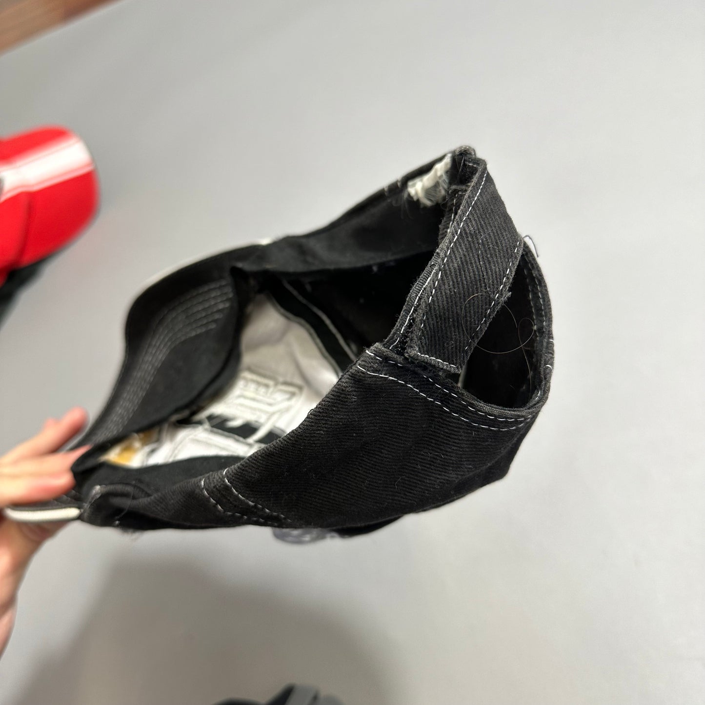 Distressed cap