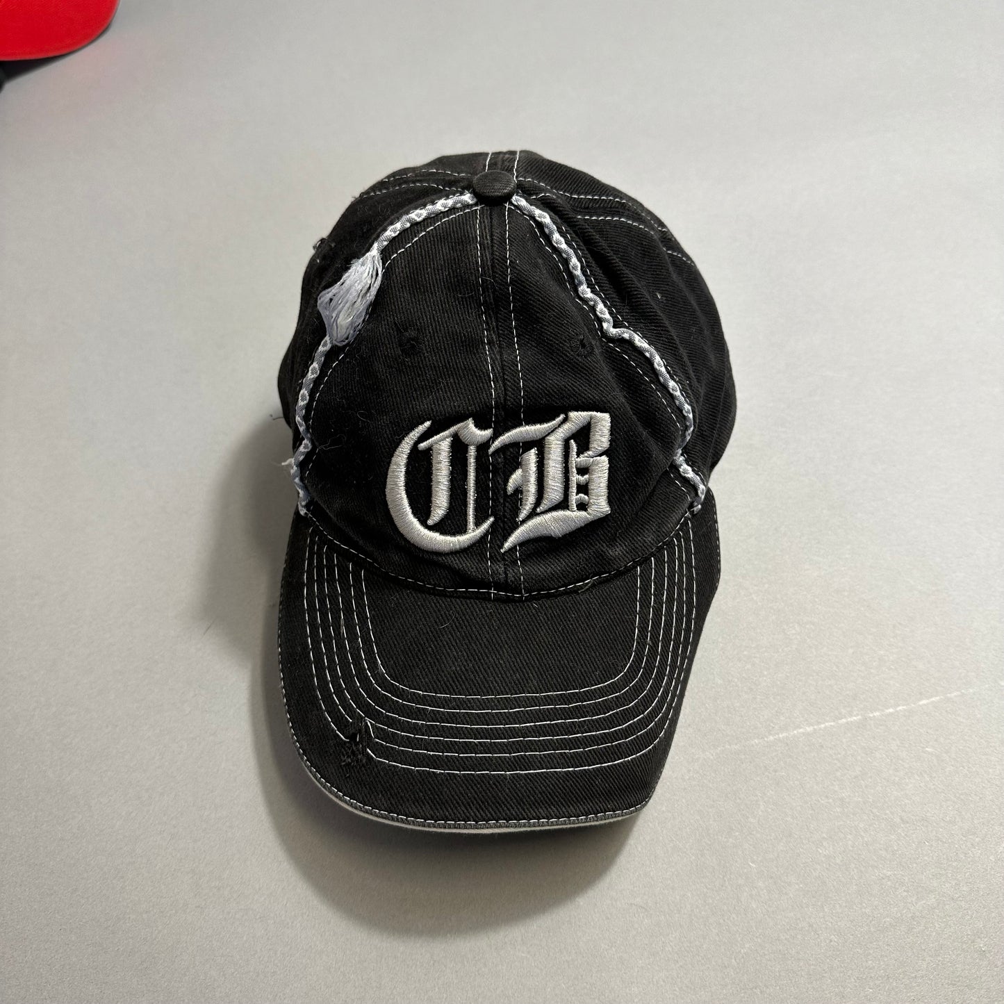 Distressed cap