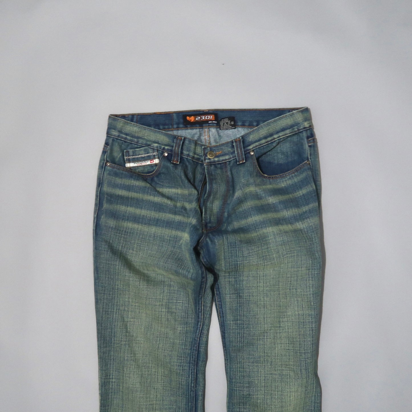 Wu Tang jeans (zipper doesn't work)