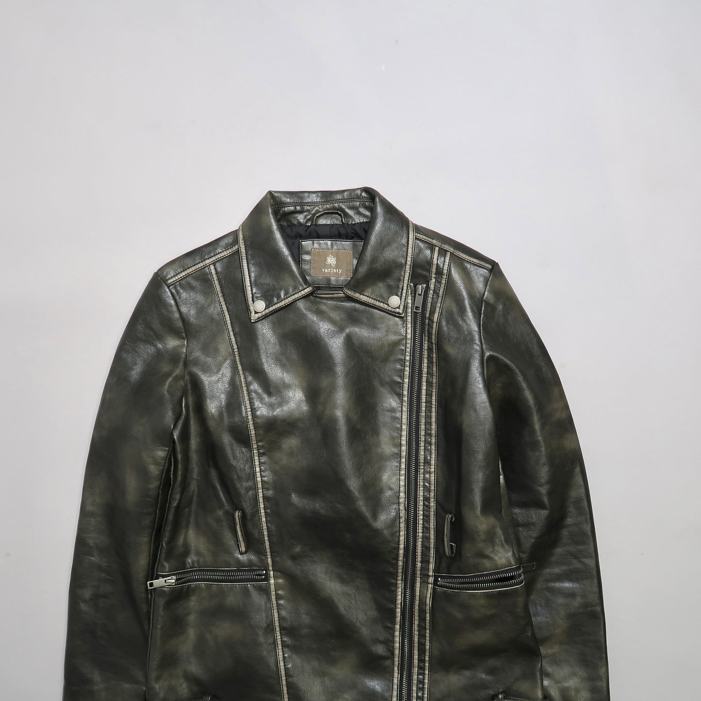 Women's leather jacket