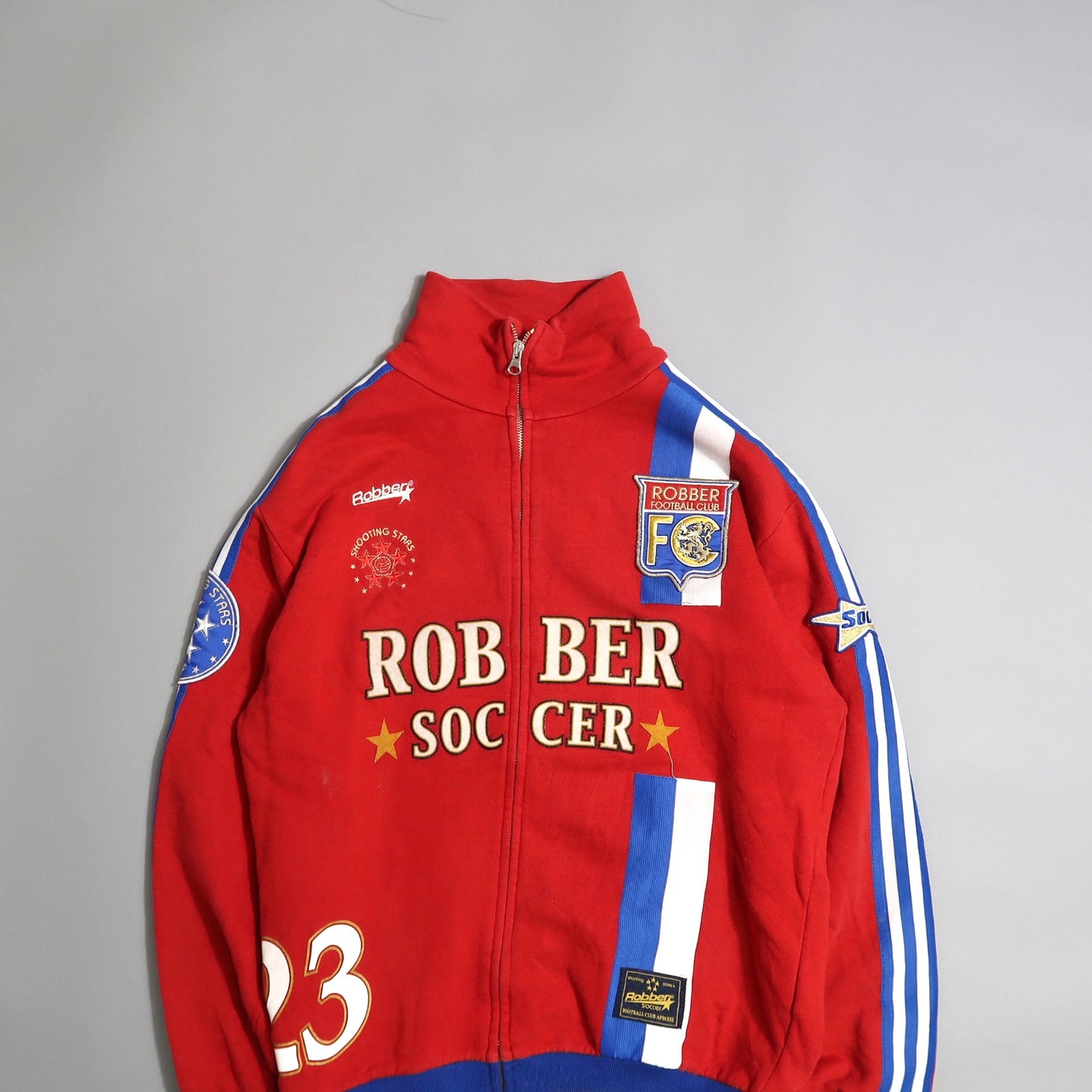 Robber Soccer zip up sweater