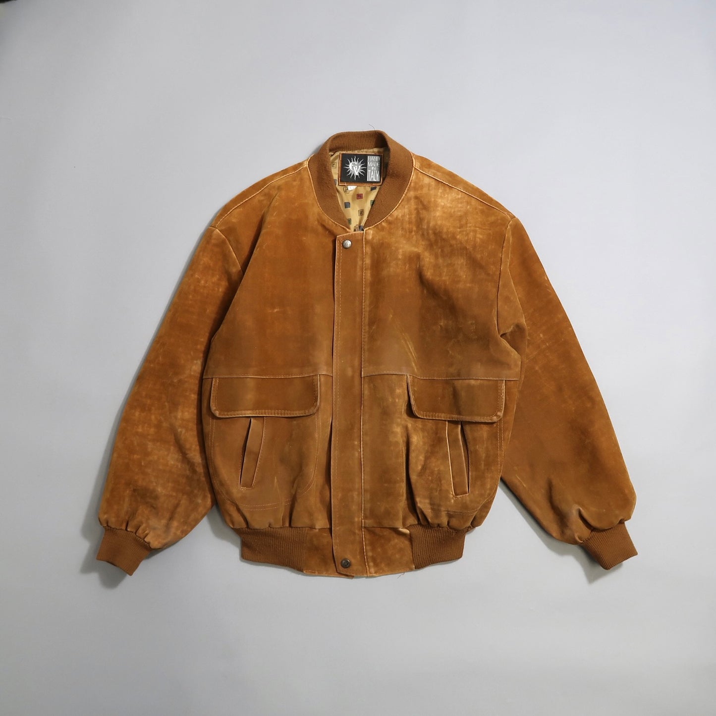 GV suede jacket handmade in Italy
