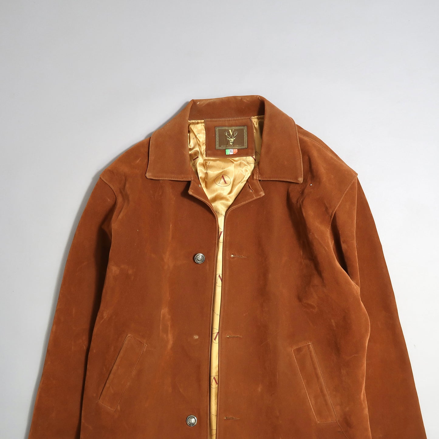 Suede jacket Made in Italy