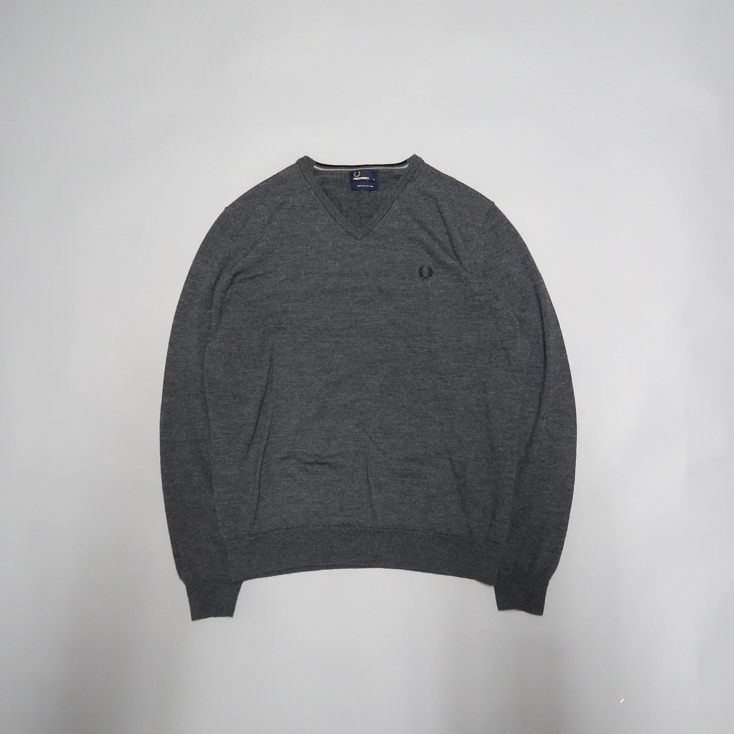 Fred Perry v neck sweater