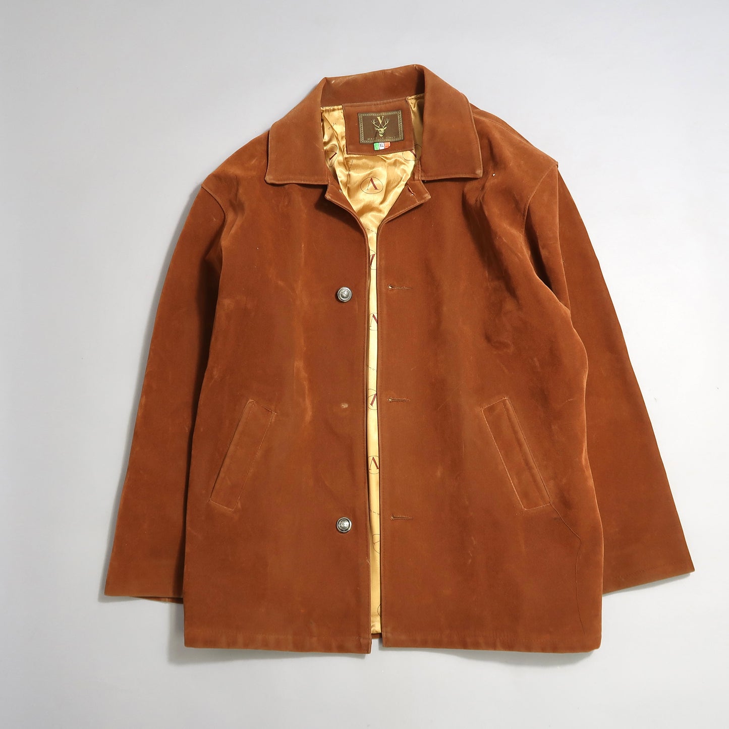 Suede jacket Made in Italy