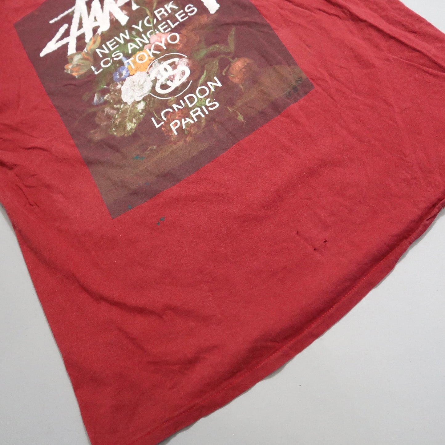 Stussy t shirt (damages attached)