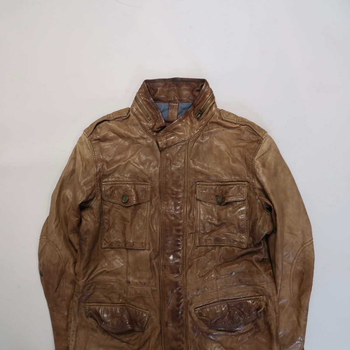 Leather jacket