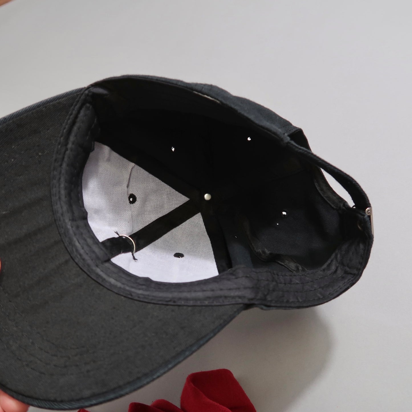 Pierced cap