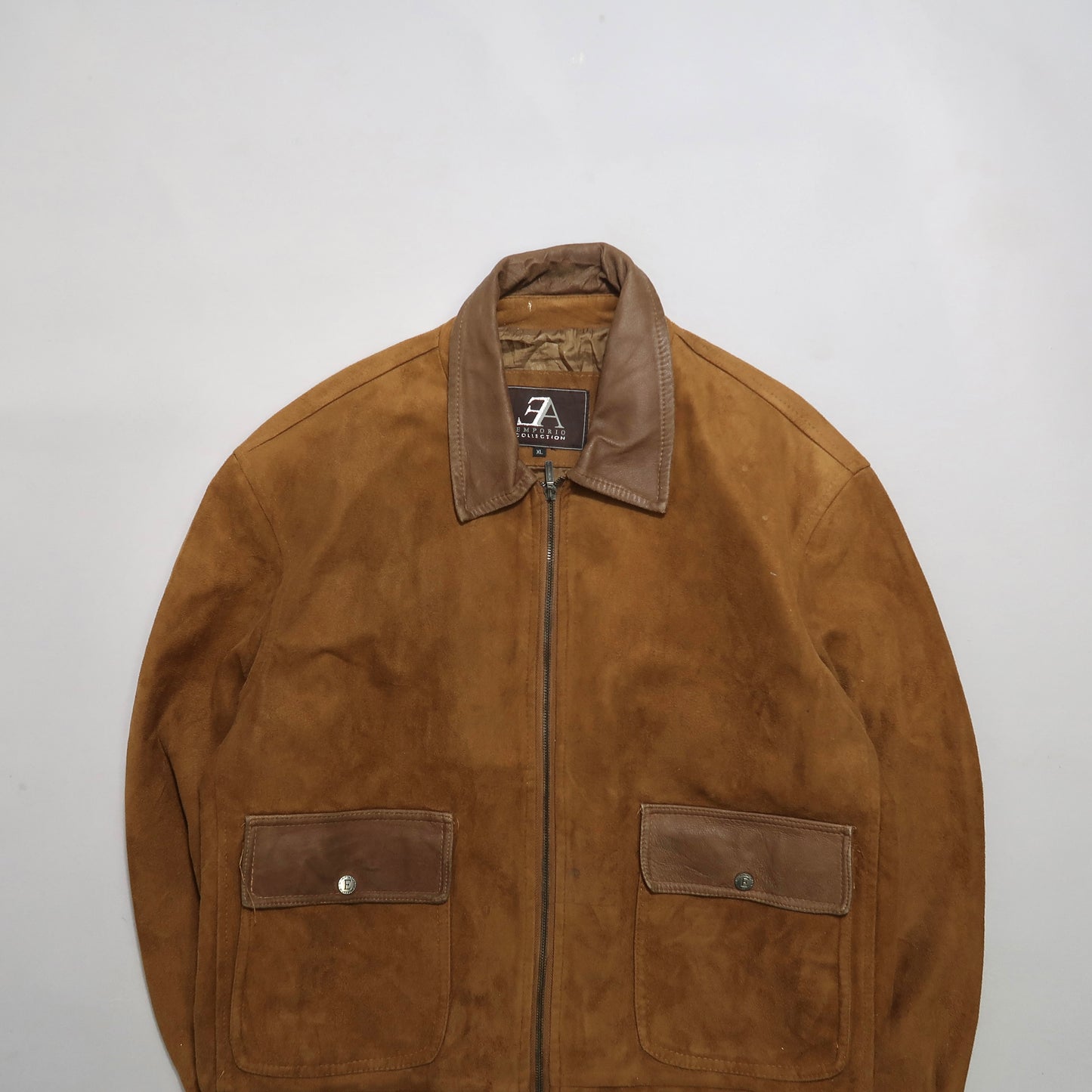 Emporio collection leather jacket