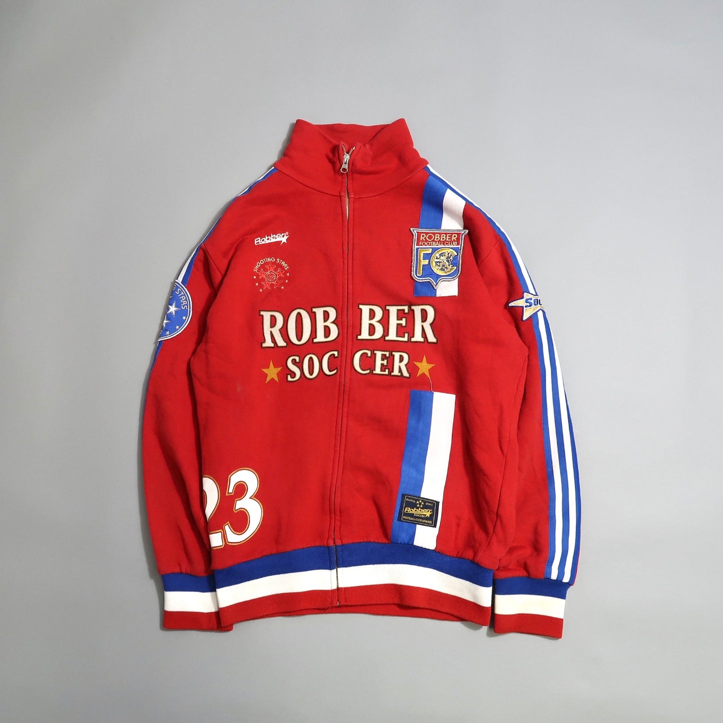 Robber Soccer zip up sweater