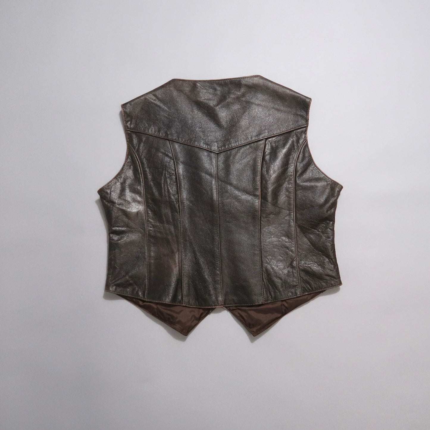 Leather vest