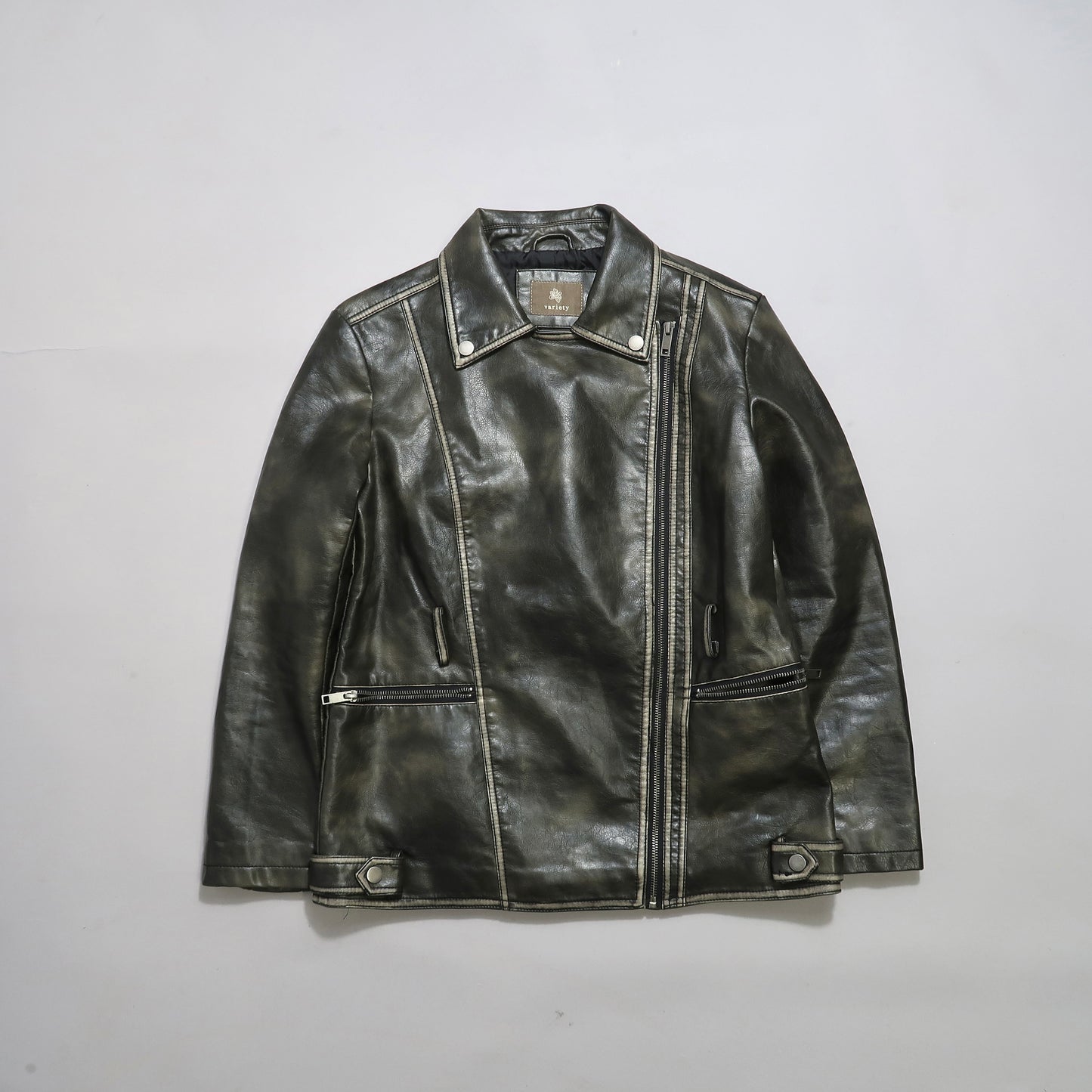 Women's leather jacket