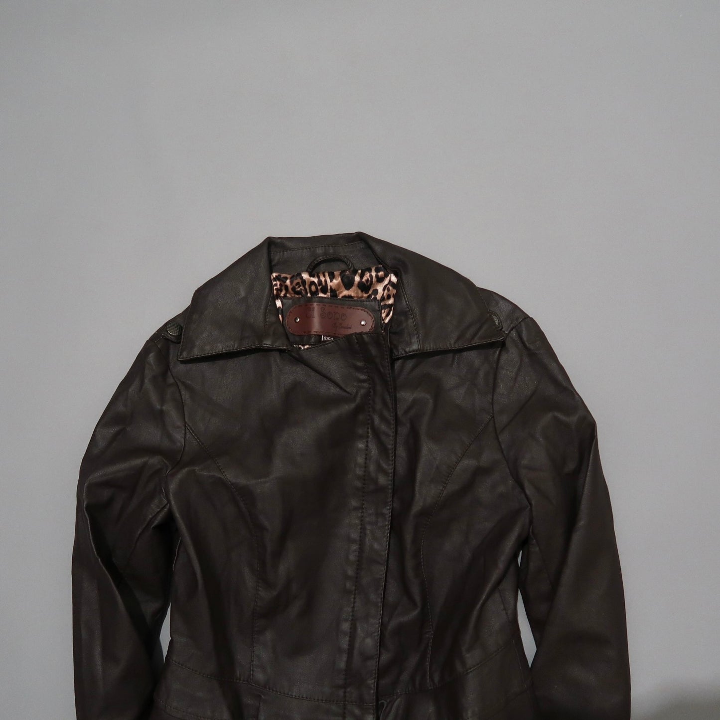 Womens leather jacket