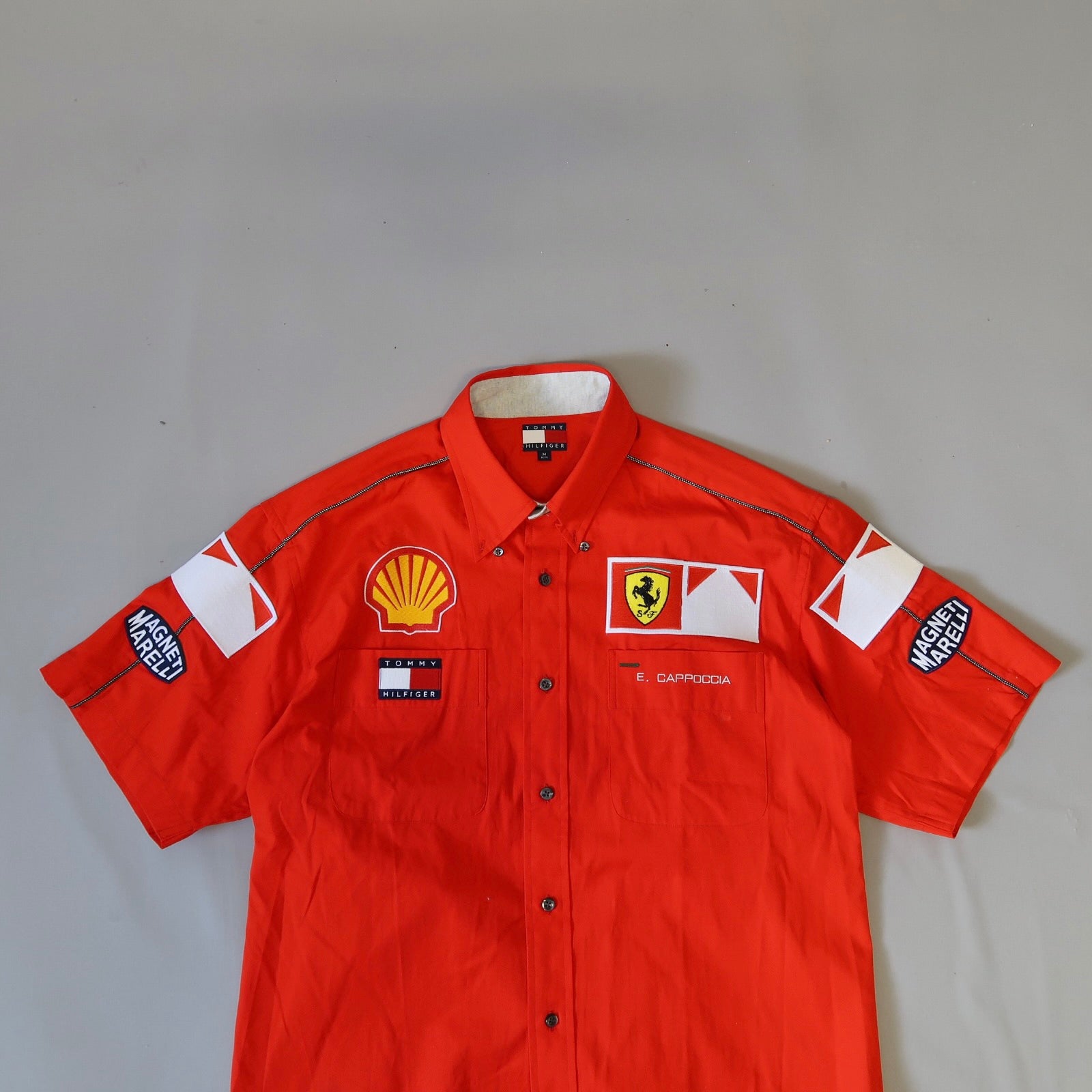 Tommy Hilfiger x Ferrari pit crew shirt Trafika64