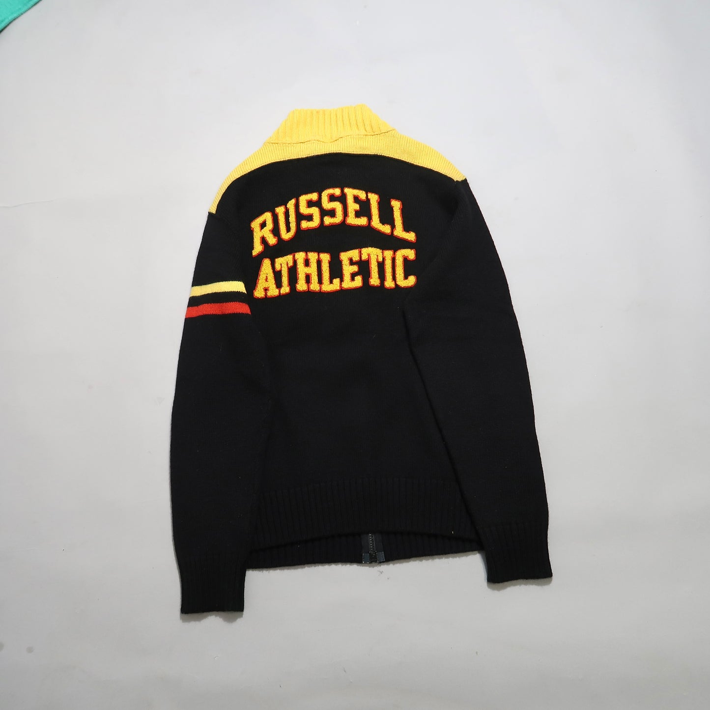 Russell Athletic zip up sweater