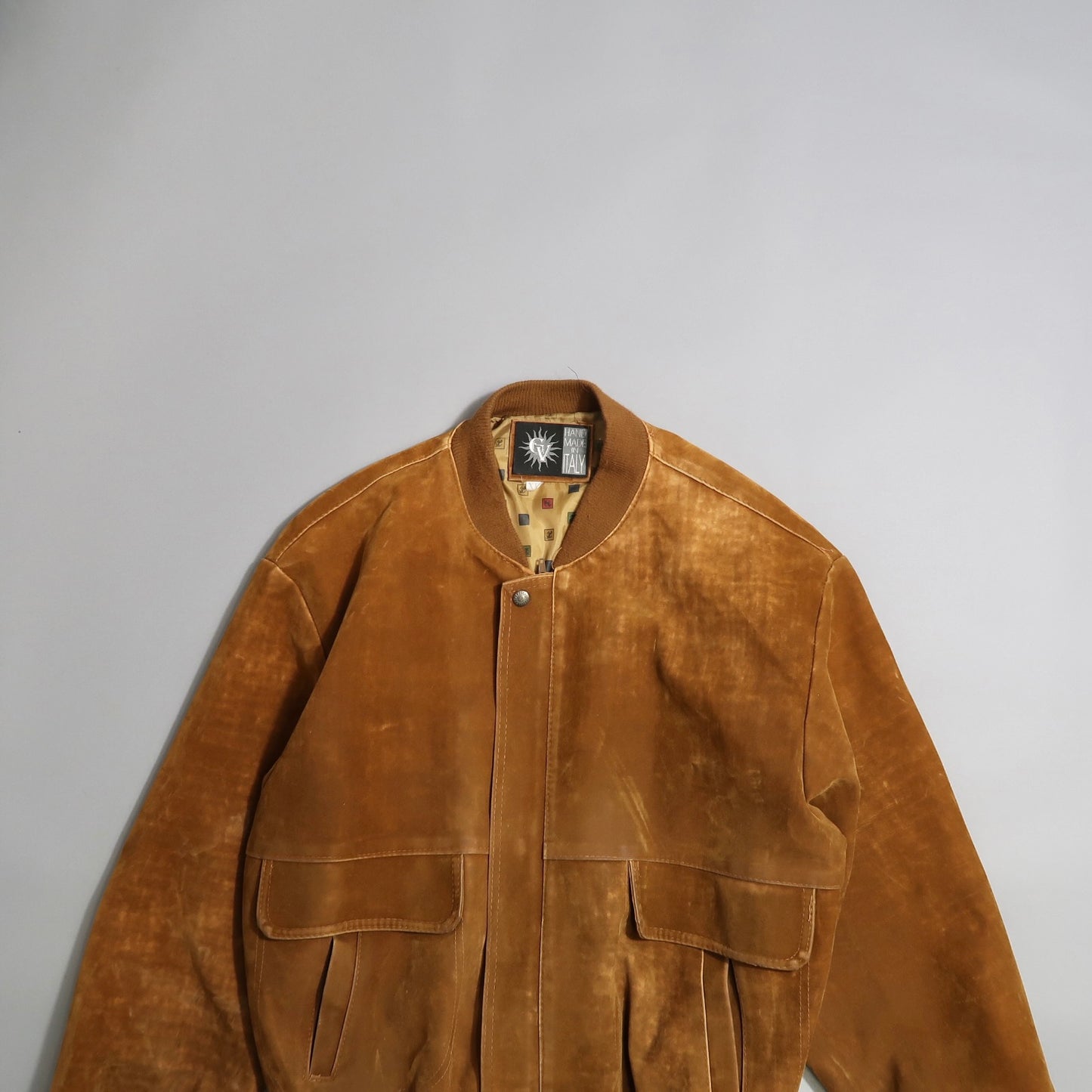 GV suede jacket handmade in Italy