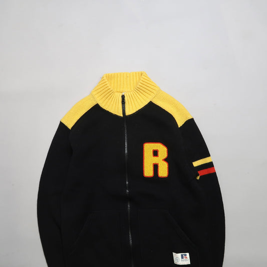 Russell Athletic zip up sweater