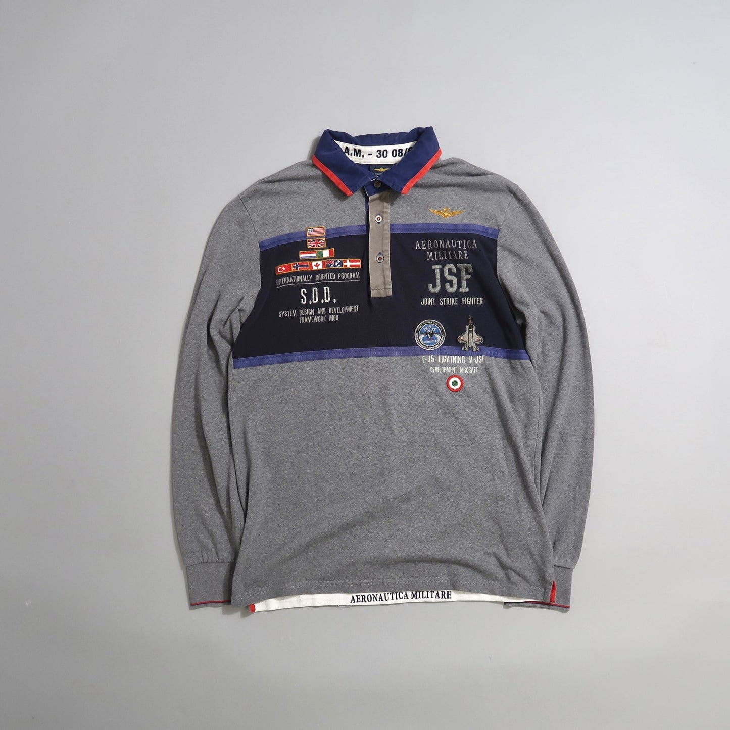 Aeronautica Militare long sleeve tshirt