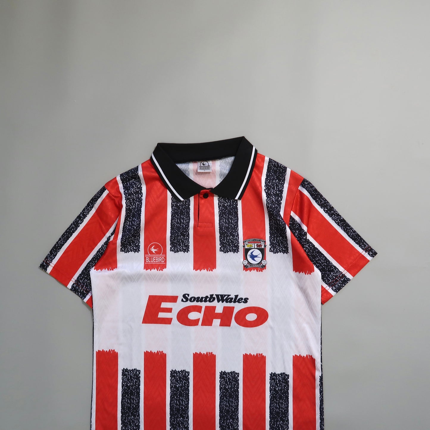 Copa Cardiff City 1993-1994 away retro football jersey