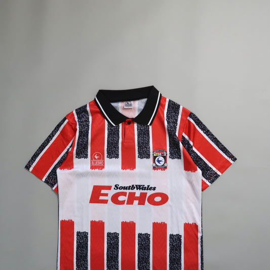 Copa Cardiff City 1993-1994 away retro football jersey