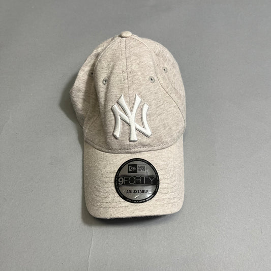Gray New York Yankees cap with adjustable strap and logo on the front.
