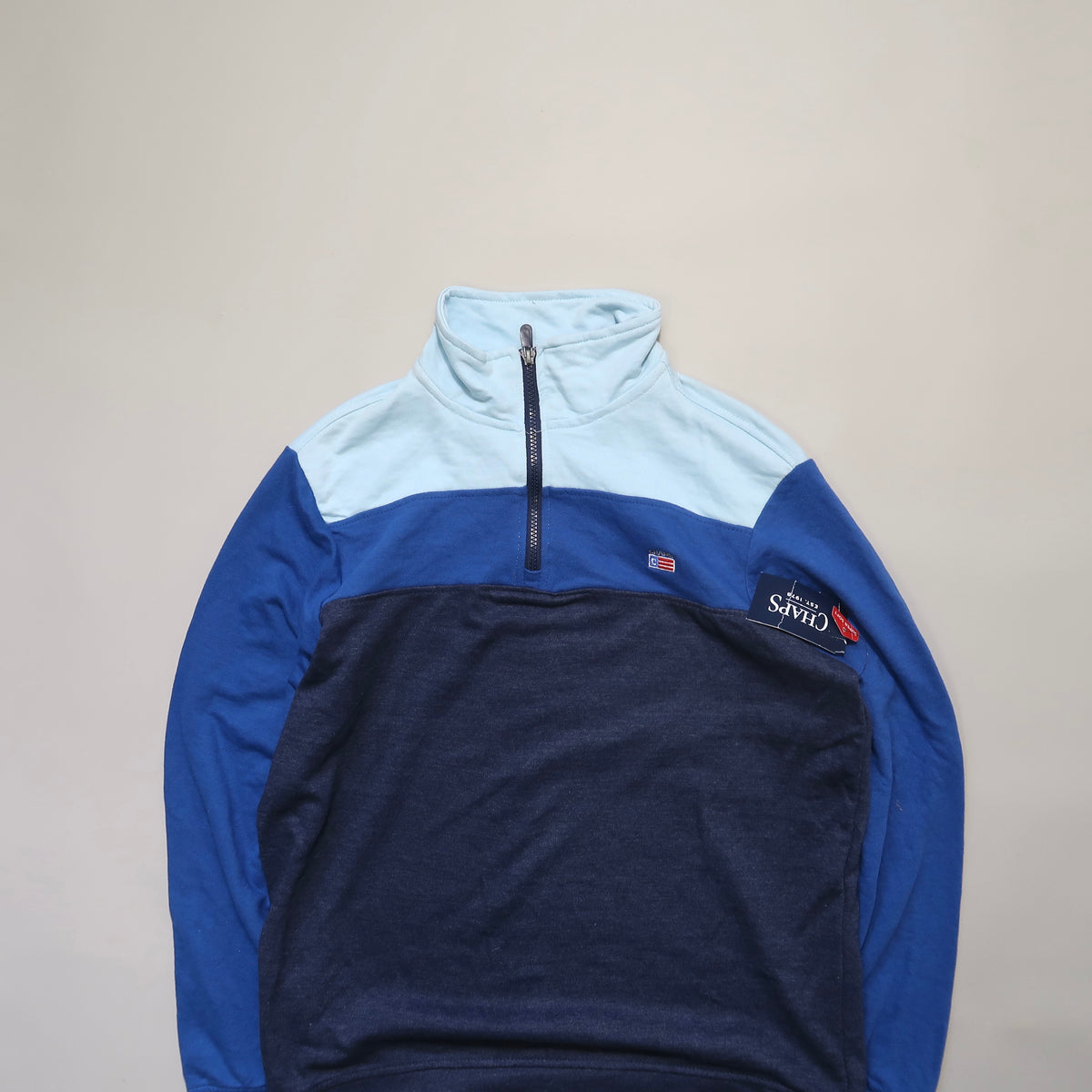 Chaps 1/4 zip sweater