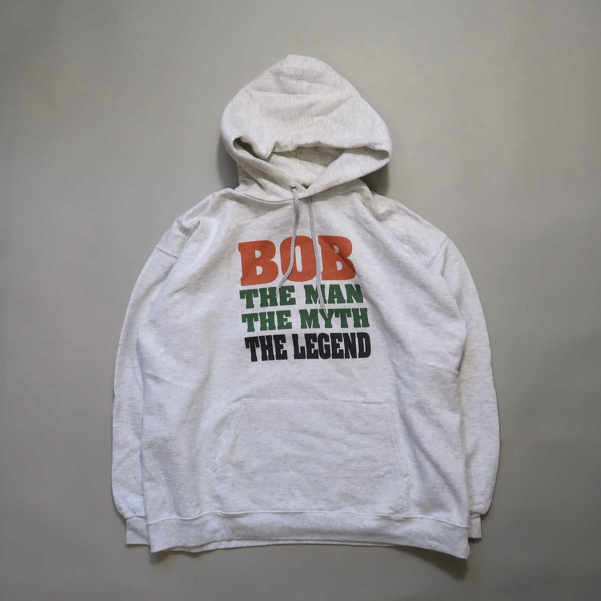 Vintage printed hoodie