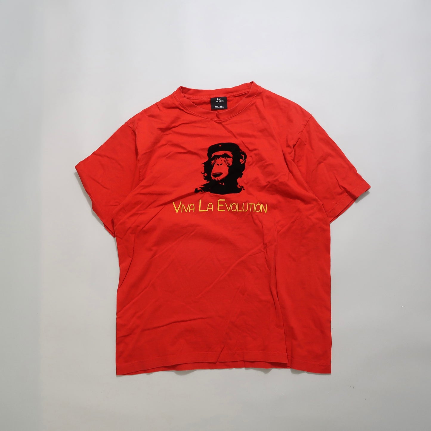Printed evolution tee