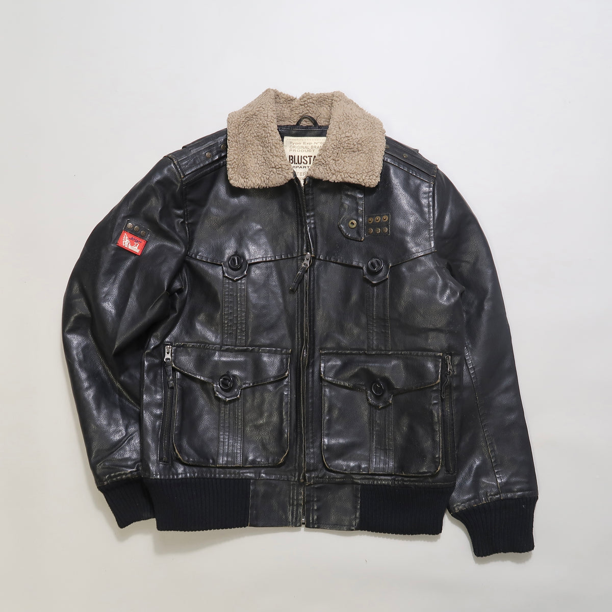 Leather Flight jacket