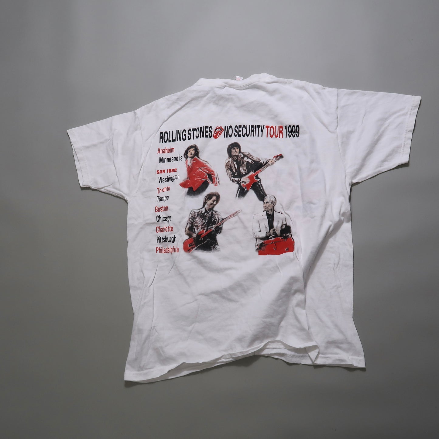 Винтиџ маица со принт Fruit of the loom