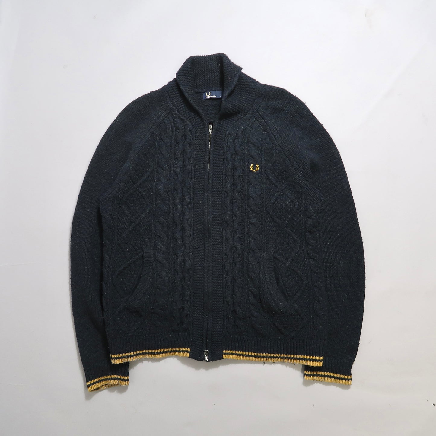 Fred Perry zip up cardigan