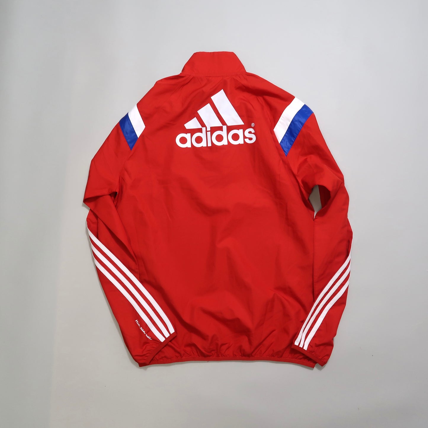 Adidas Bayern overhead windbreaker