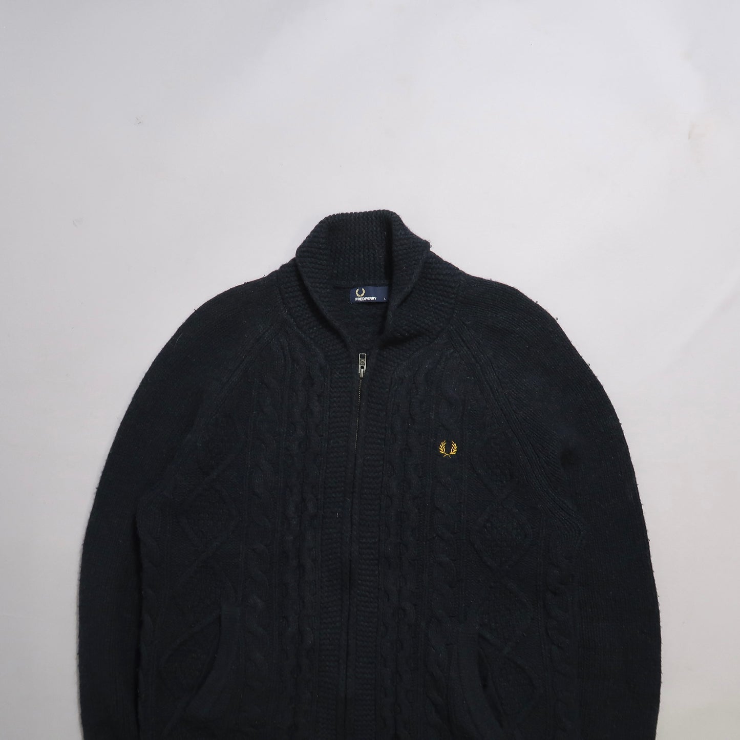 Fred Perry zip up cardigan