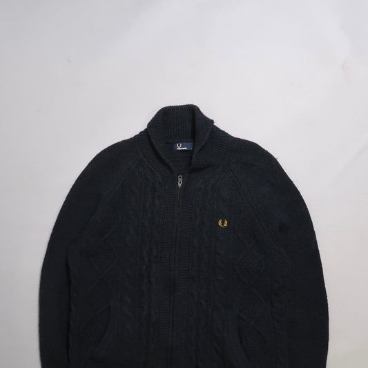 Fred Perry zip up cardigan