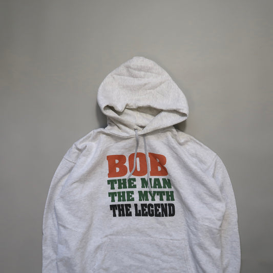 Vintage printed hoodie