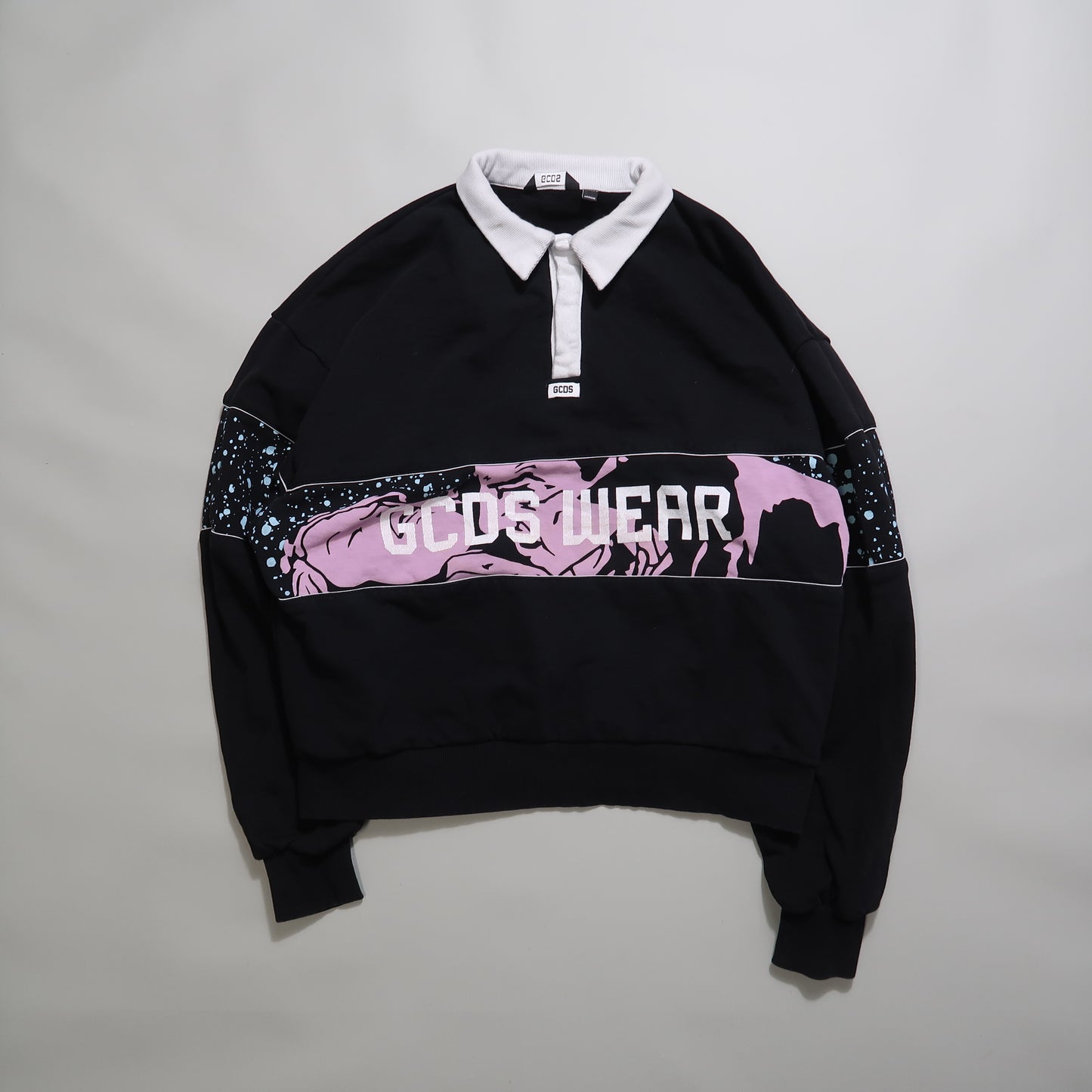 GCDS dracula polo sweater