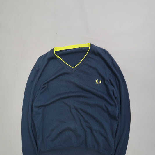 Fred Perry v neck sweater