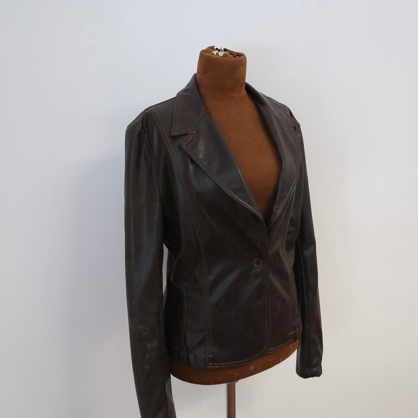 Women's leather jacket