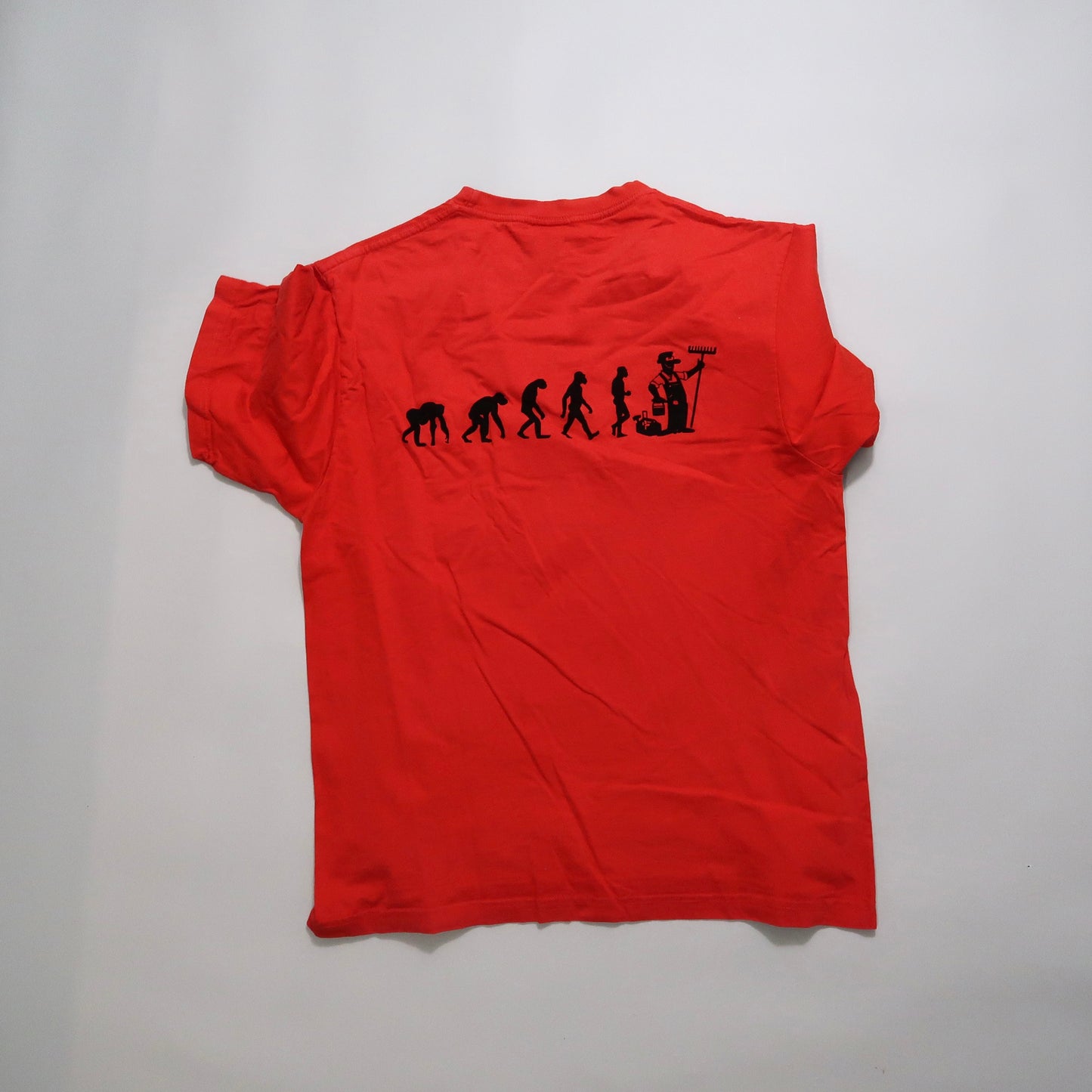 Printed evolution tee