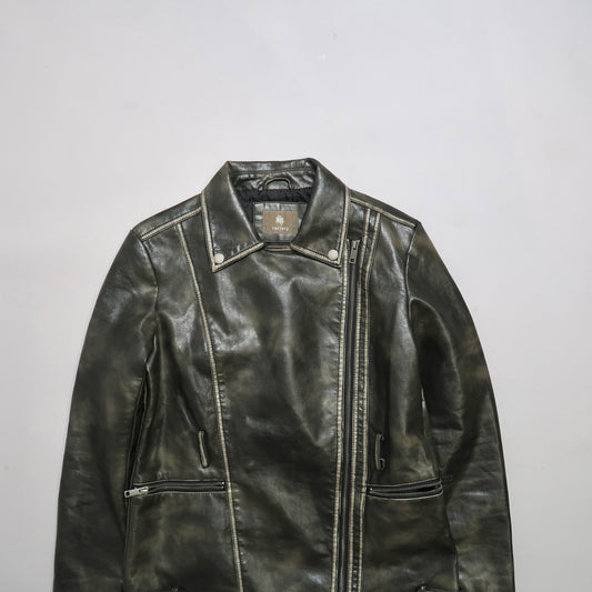 Women's leather jacket
