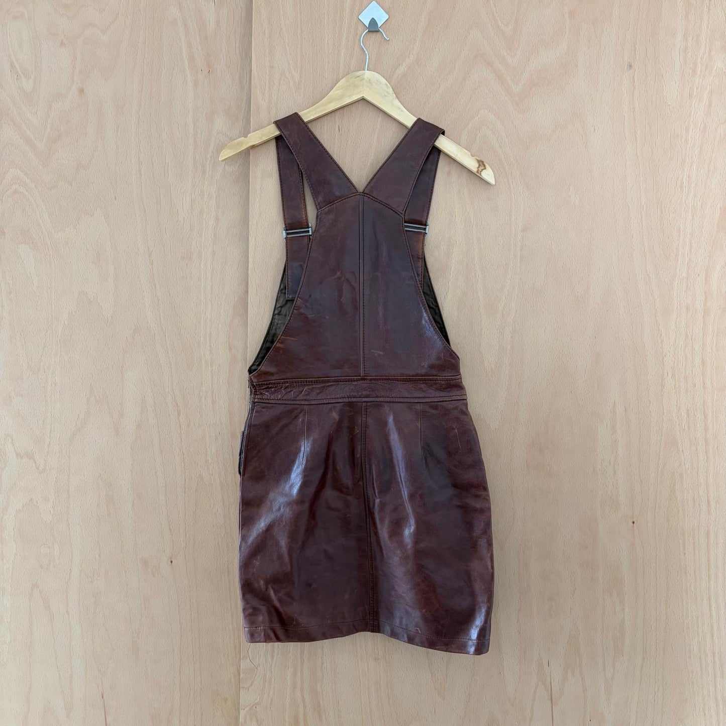 Women's leather dress