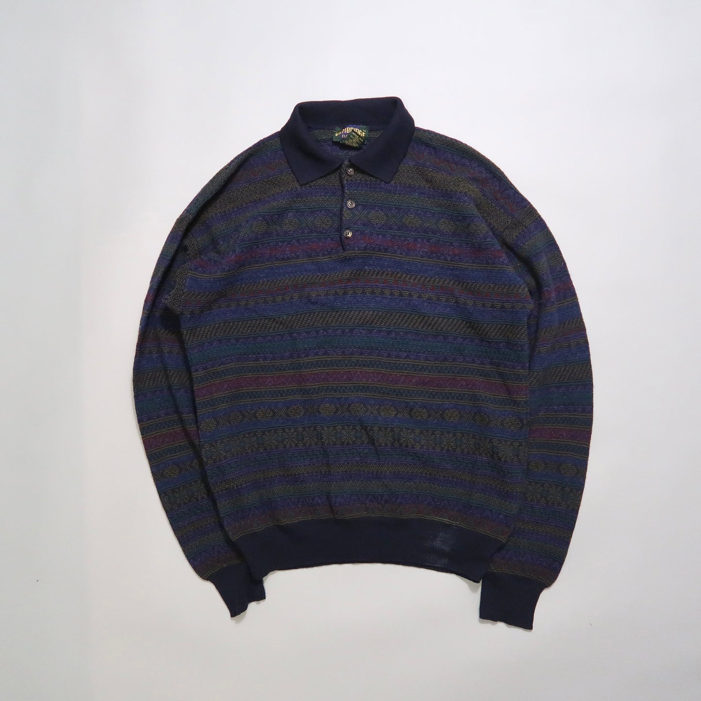 Vintage Campbridge polo sweater