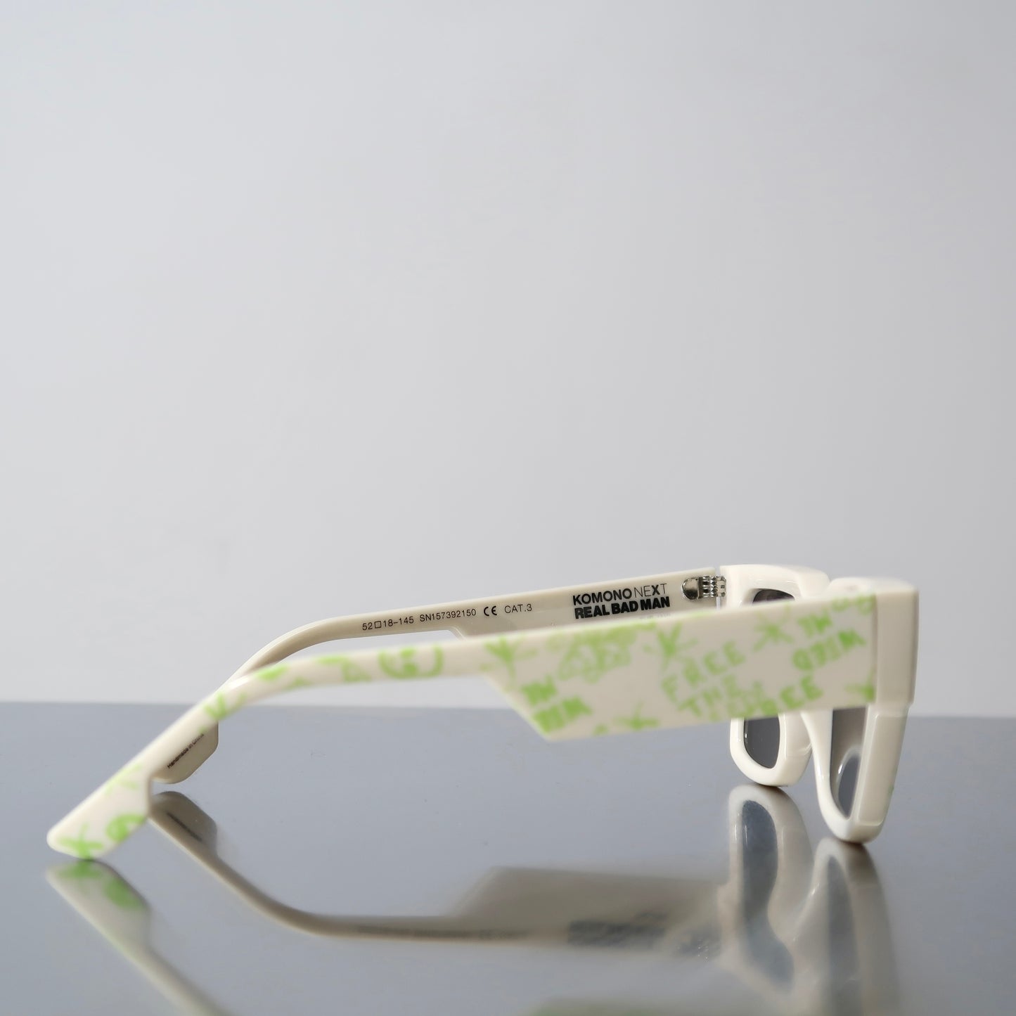 Komono Jaki Ivory sunglasses