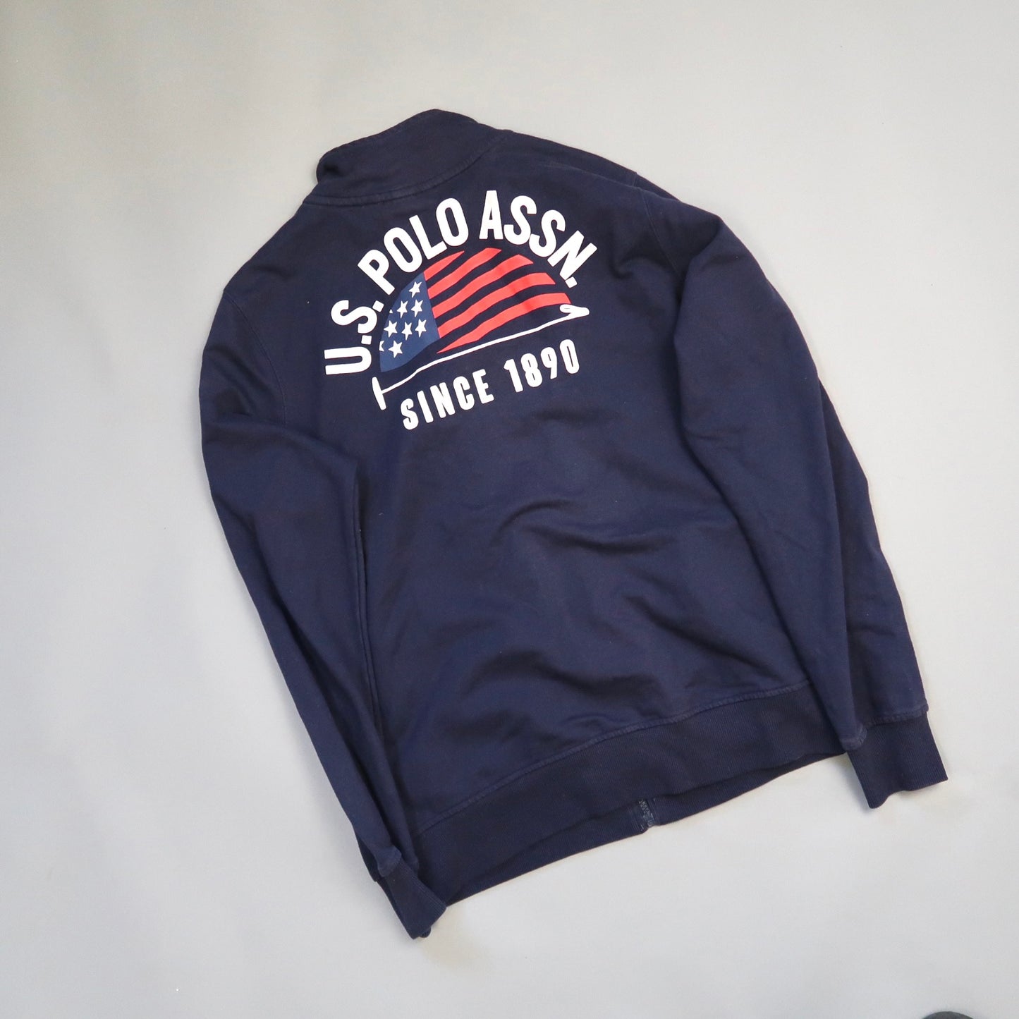 US Polo zip sweater