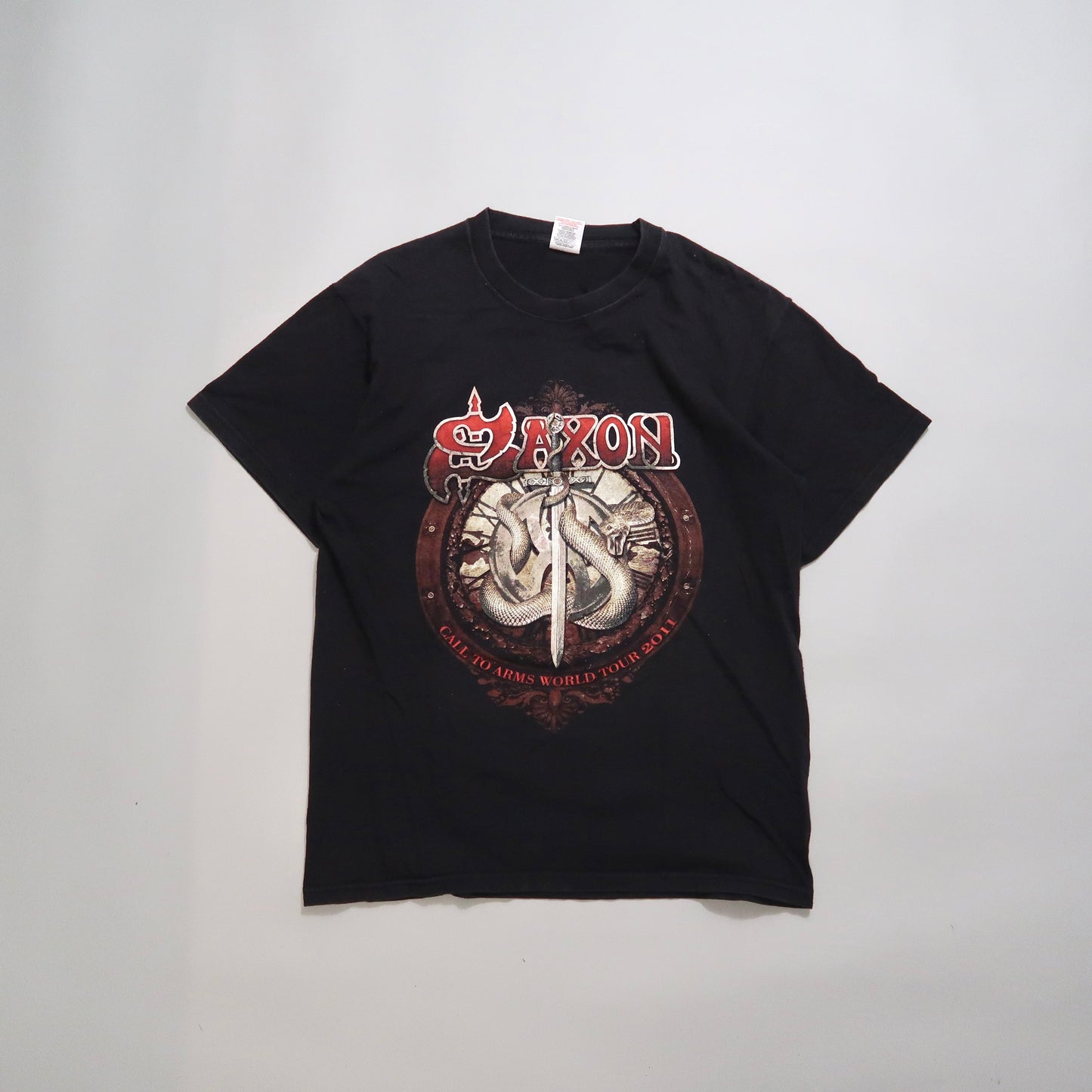 Saxon tshirt