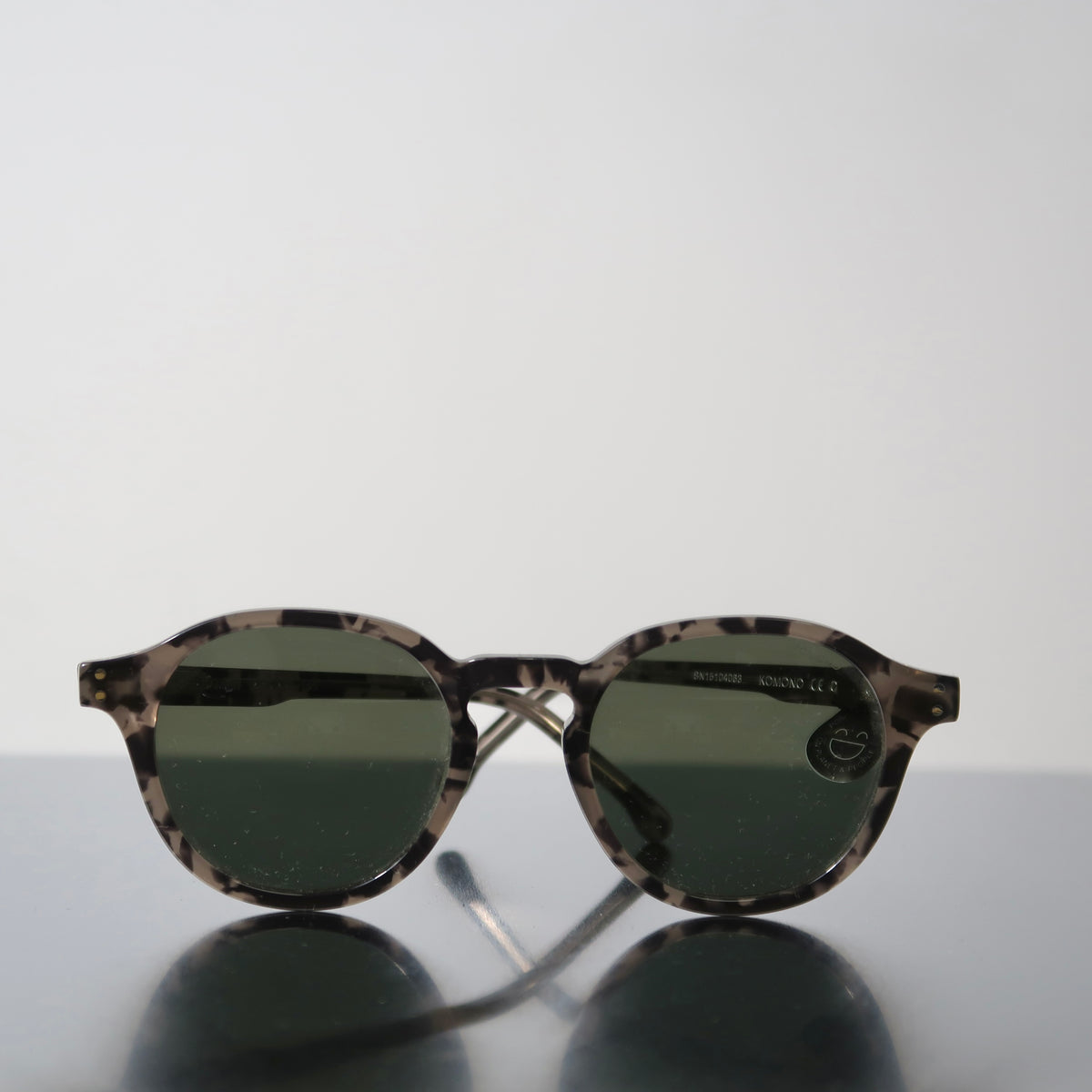 Komono Allen Palms Green / Black Sunglasses Hayden Black Celadon Sunglasses - Eco-Friendly & Stylish  main image 3